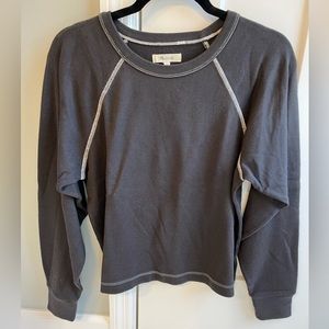 Madewell Crop Sweatshirt - new with tags